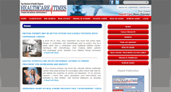 Desktop Screenshot of healthcaretimes.com